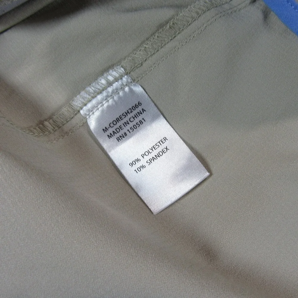 Flag & Anthem Mens Shorts 32 x 8 Madeflex Performance Beige Stretch Polyester